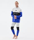Alpha Tee-shirt thermique Homme Light Grey/Black/Cobalt Blue, Image 3 sur 6