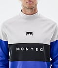 Alpha Tee-shirt thermique Homme Light Grey/Black/Cobalt Blue, Image 6 sur 6