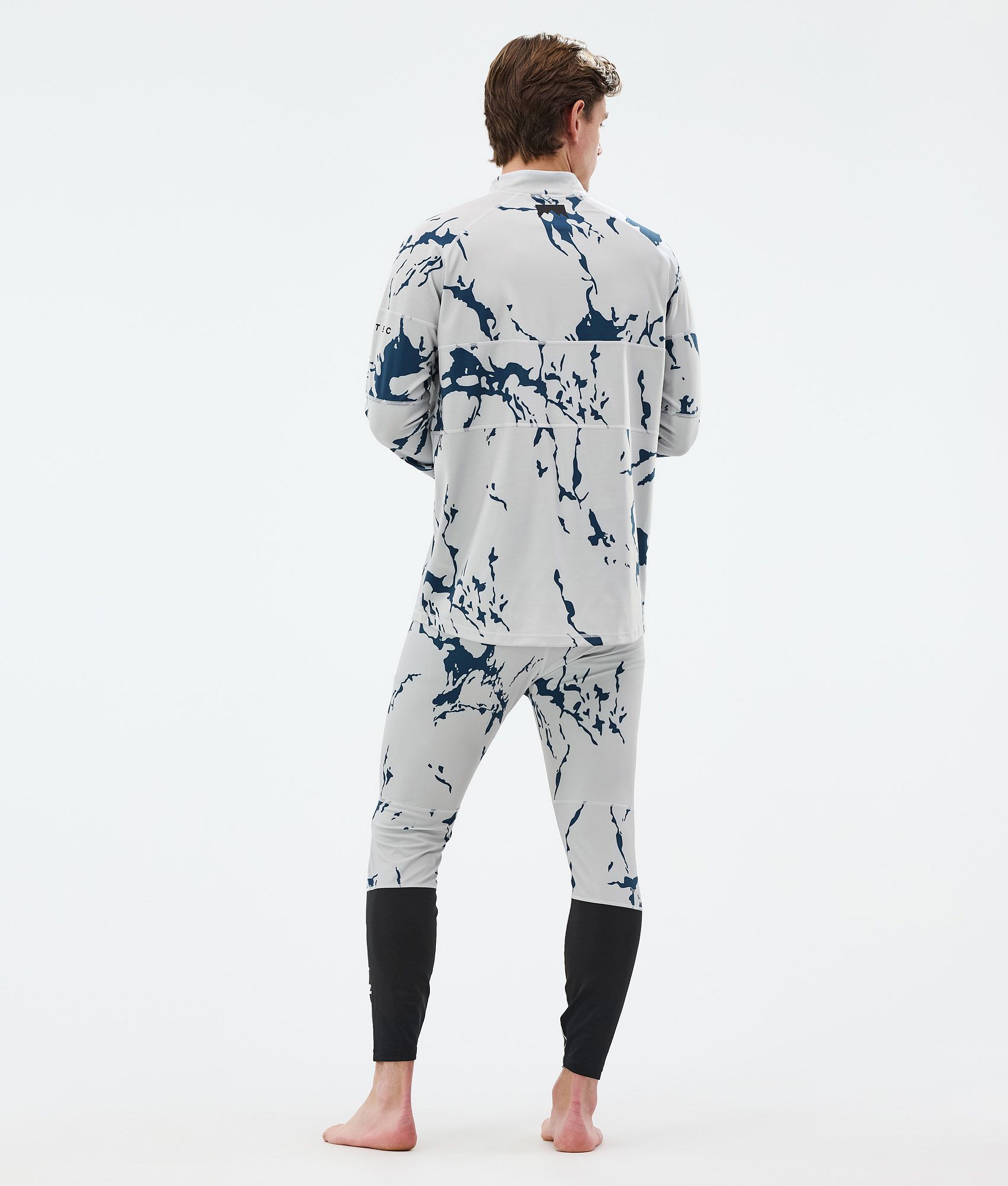 Montec Alpha ベースレイヤートップ メンズ Ice - グレー | Montecwear.com