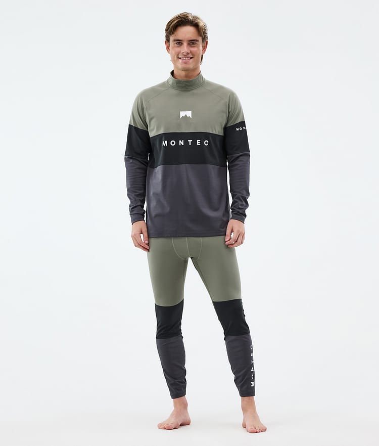 Alpha Base Layer Pant Men Greenish/Black/Phantom, Image 3 of 7