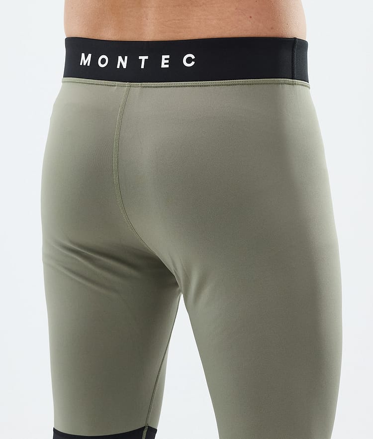 Alpha Pantaloni Termici Uomo Greenish/Black/Phantom, Immagine 6 di 7