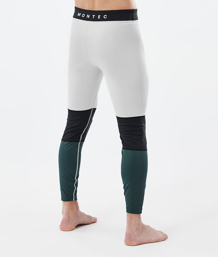 Alpha Pantaloni Termici Uomo Light Grey/Black/Dark Atlantic, Immagine 2 di 7