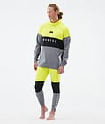 Alpha Pantaloni Termici Uomo Bright Yellow/Black/Light Pearl, Immagine 3 di 7
