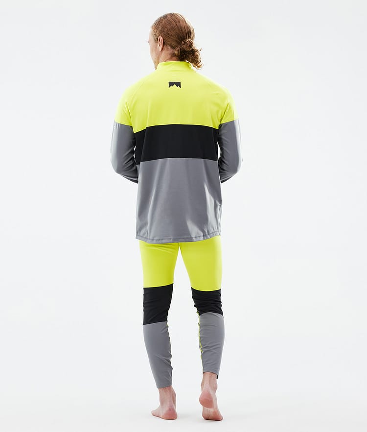 Alpha Base Layer Pant Men Bright Yellow/Black/Light Pearl, Image 4 of 7