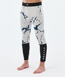 Montec Alpha Base Layer Pant Men Ice/Black