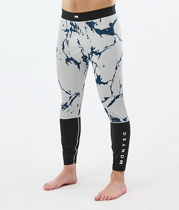 Alpha Pantalon thermique Homme Ice/Black