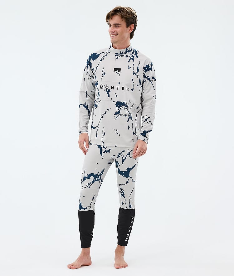 Alpha Superundertøy bukse Herre Ice/Black, Bilde 3 av 7