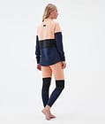 Alpha W Maglia Termica Donna Faded Peach/Black/Dark Blue, Immagine 4 di 5