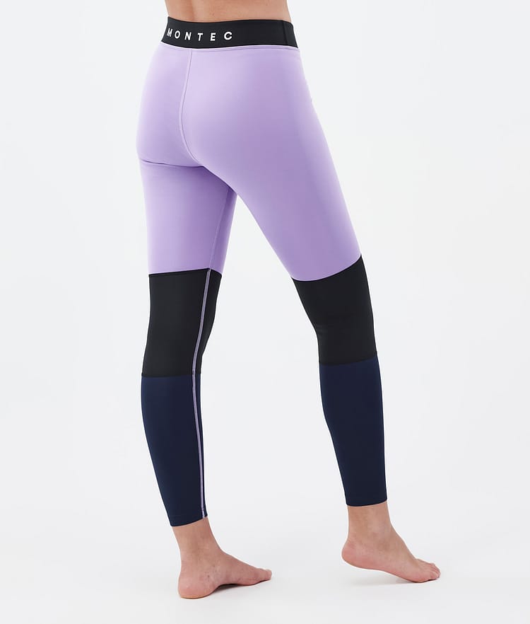 Alpha W Base Layer Pant Women Faded Violet/Black/Dark Blue, Image 2 of 7