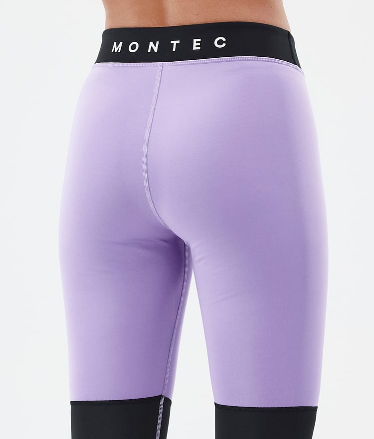 Alpha W Pantaloni Termici Donna Faded Violet/Black/Dark Blue, Immagine 6 di 7