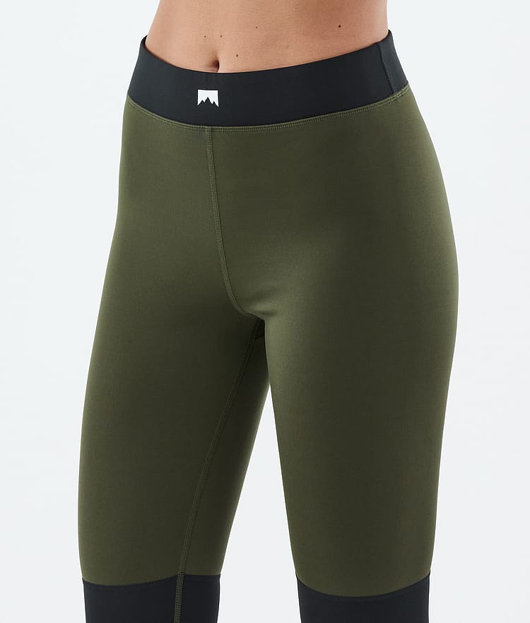 Alpha W Basislaag Broek Dames Olive Green/Black/Greenish, Afbeelding 5 van 7