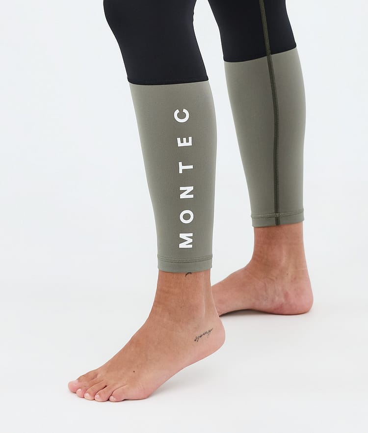 Alpha W Base Layer Pant Women Olive Green/Black/Greenish, Image 7 of 7