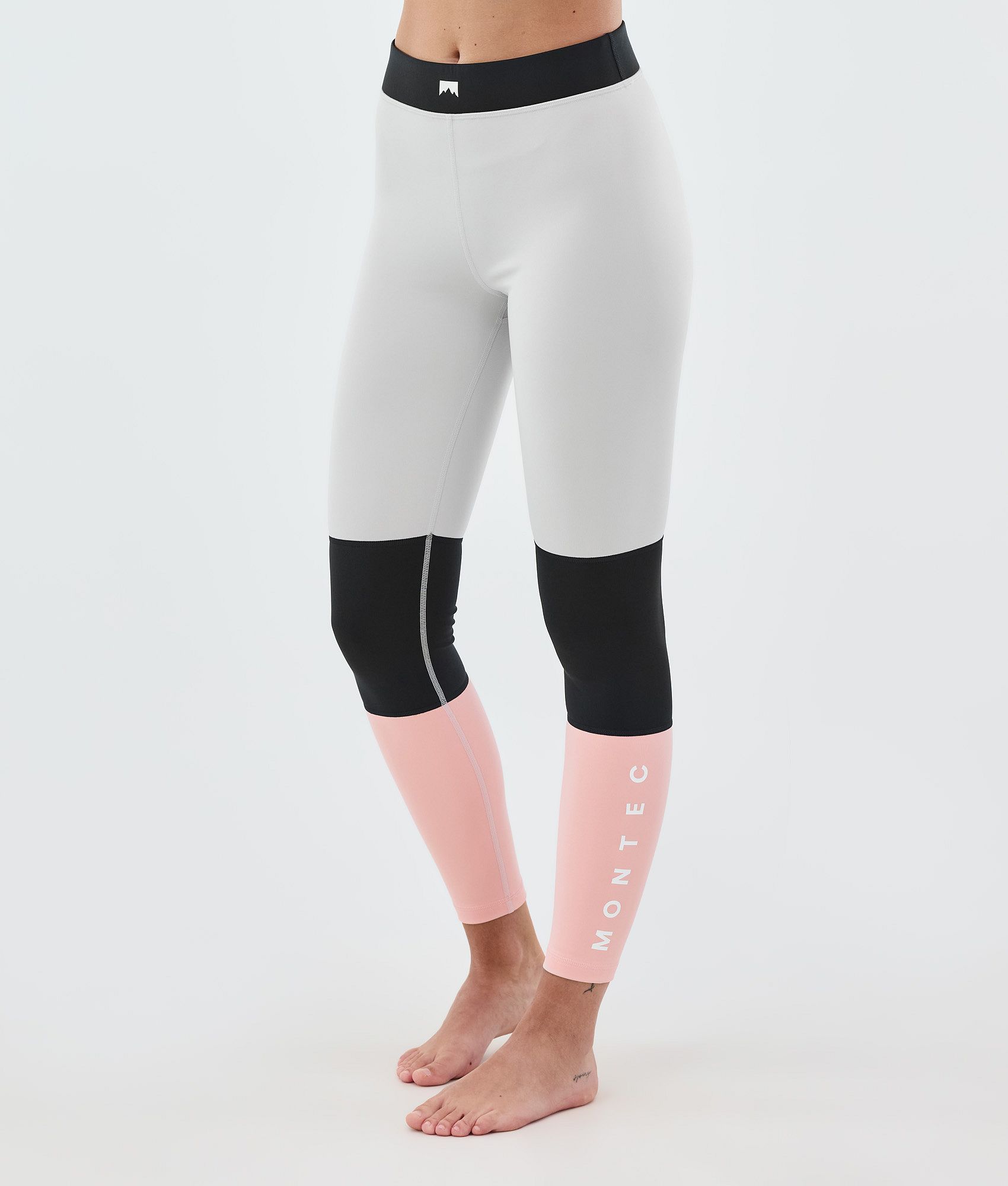 Montec Alpha W Funktionshose Damen - Light Grey/Black/Soft Pink