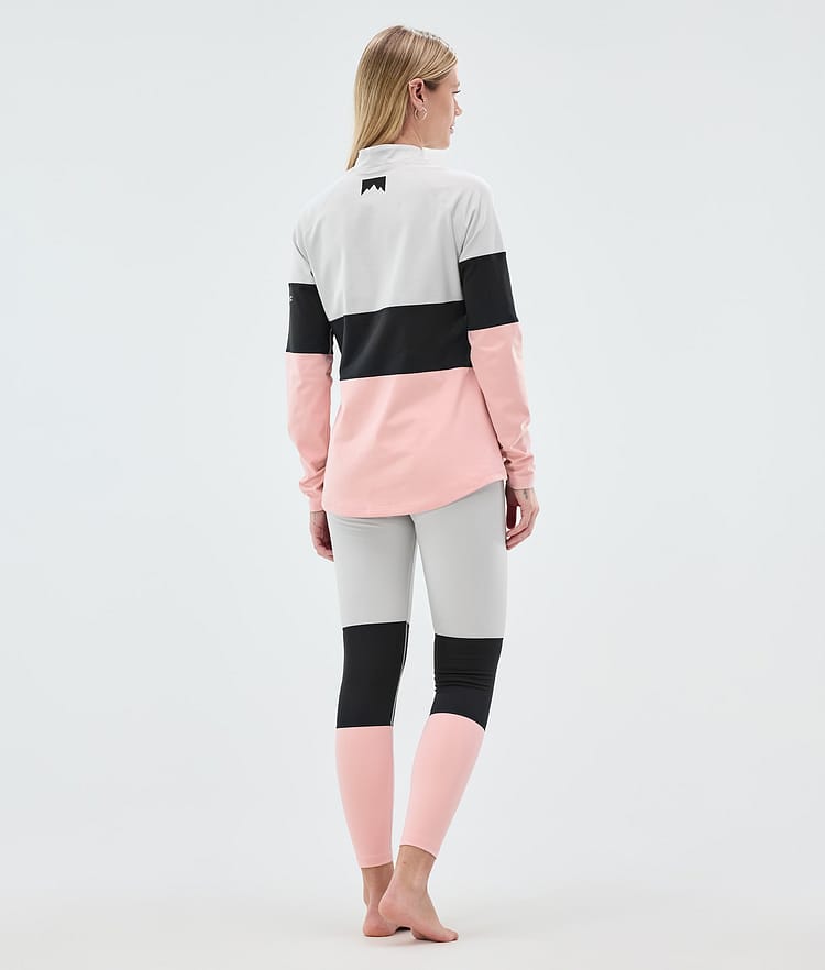 Alpha W Superundertøy bukse Dame Light Grey/Black/Soft Pink, Bilde 4 av 7