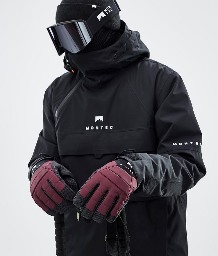 Kilo 2023 Gants de Ski Burgundy, Image 4 sur 5