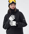Kilo Ski Gloves Old White
