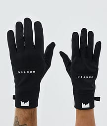 Montec Utility Ski Gloves Black/White