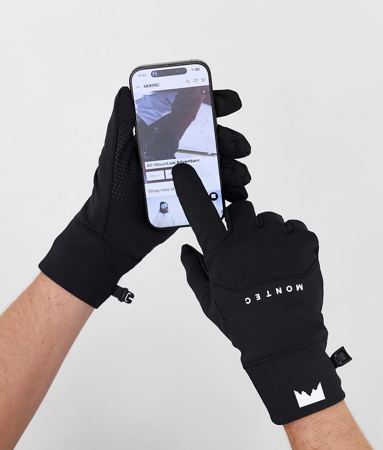 Utility Gants de Ski Black/White, Image 3 sur 3