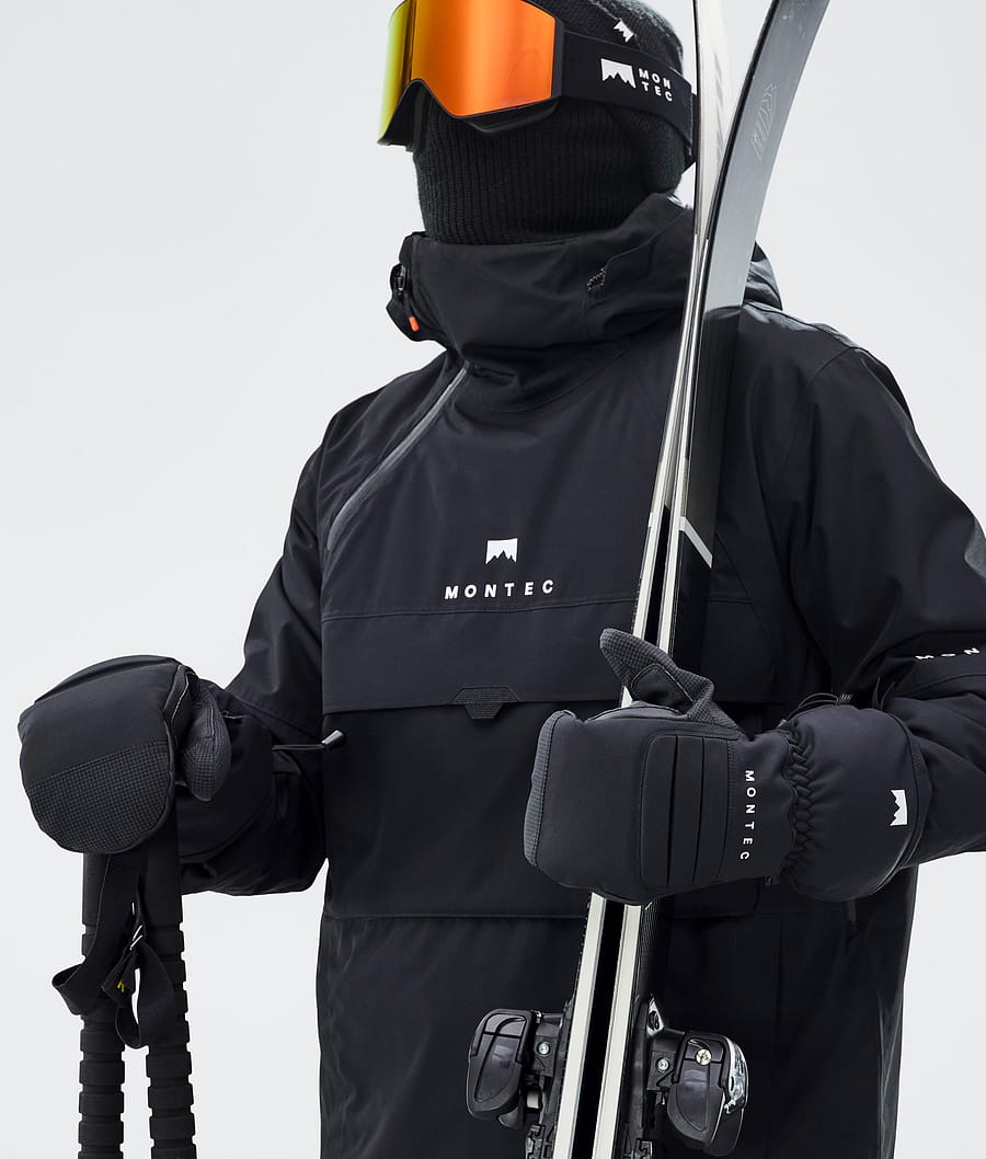 Montec Scope Gafas de esquí Hombre Black W/Black Tourmaline Green Mirror -  Negro
