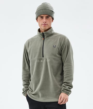 Echo Fleece Sweater Men Greenish