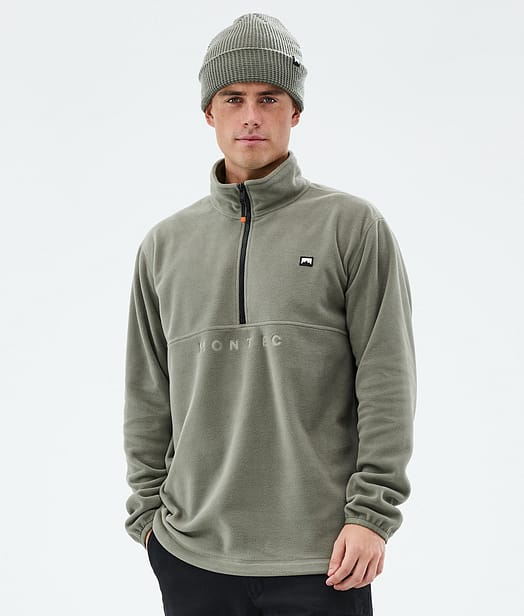 Echo Sweter Polarowy Mężczyźni Greenish