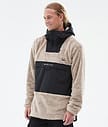 Lima Fleece Hoodie Herren Sand/Black