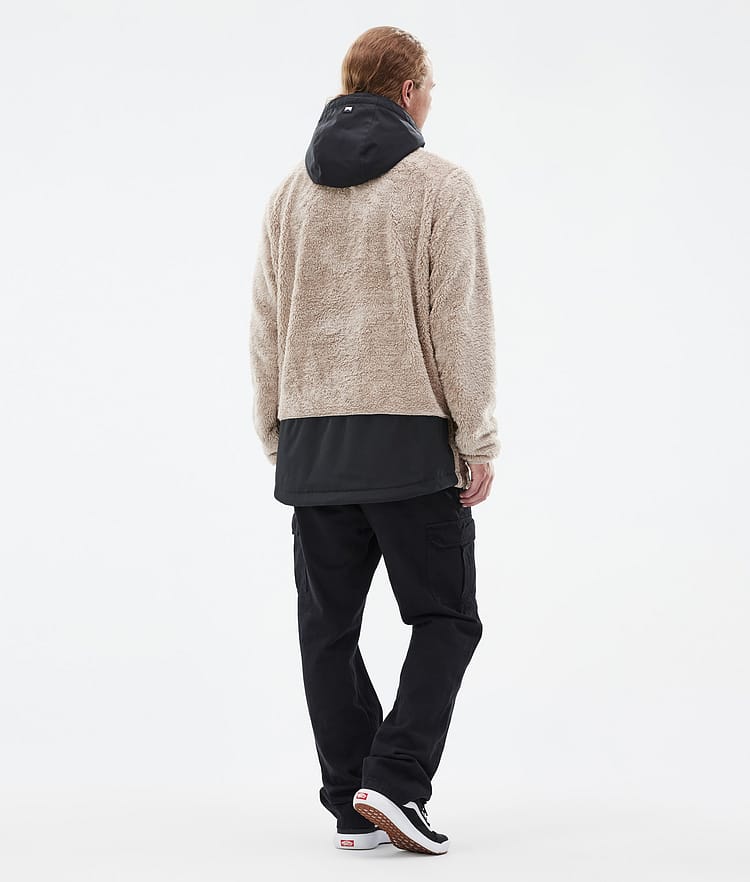 Lima Fleece Hoodie Herren Sand/Black, Bild 4 von 8