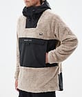 Lima Fleece Hoodie Herren Sand/Black, Bild 7 von 8