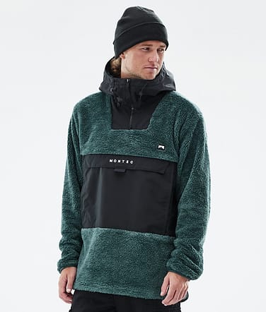 Lima Fleece Hoodie Herren Dark Atlantic/Black
