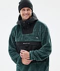 Lima Fleecová Mikina s Kapucí Pánské Dark Atlantic/Black, Obrázek 2 z 8