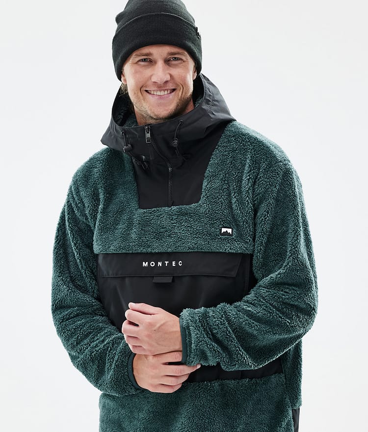 Lima Fleece Hoodie Herren Dark Atlantic/Black, Bild 2 von 8