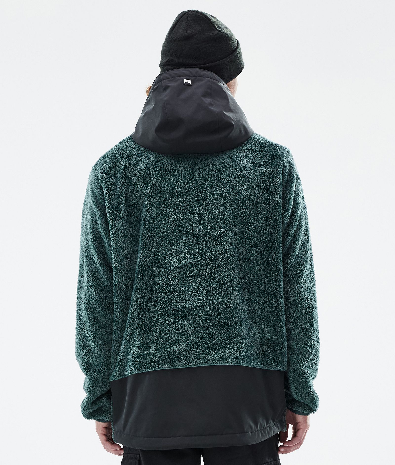 Lima Fleecová Mikina s Kapucí Pánské Dark Atlantic/Black, Obrázek 6 z 8