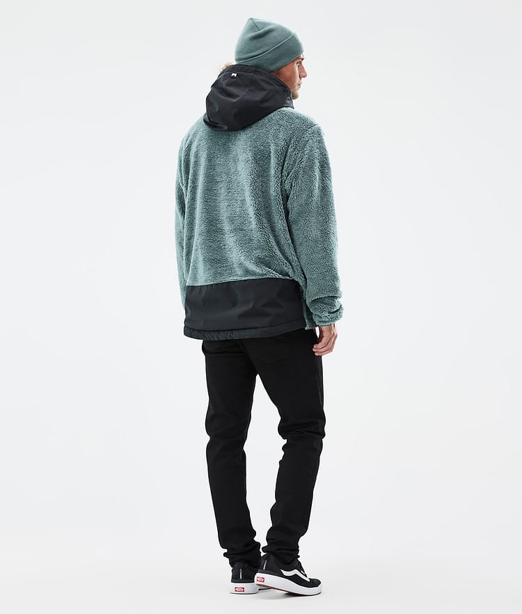 Lima Fleece Hoodie Heren Atlantic/Black, Afbeelding 4 van 8