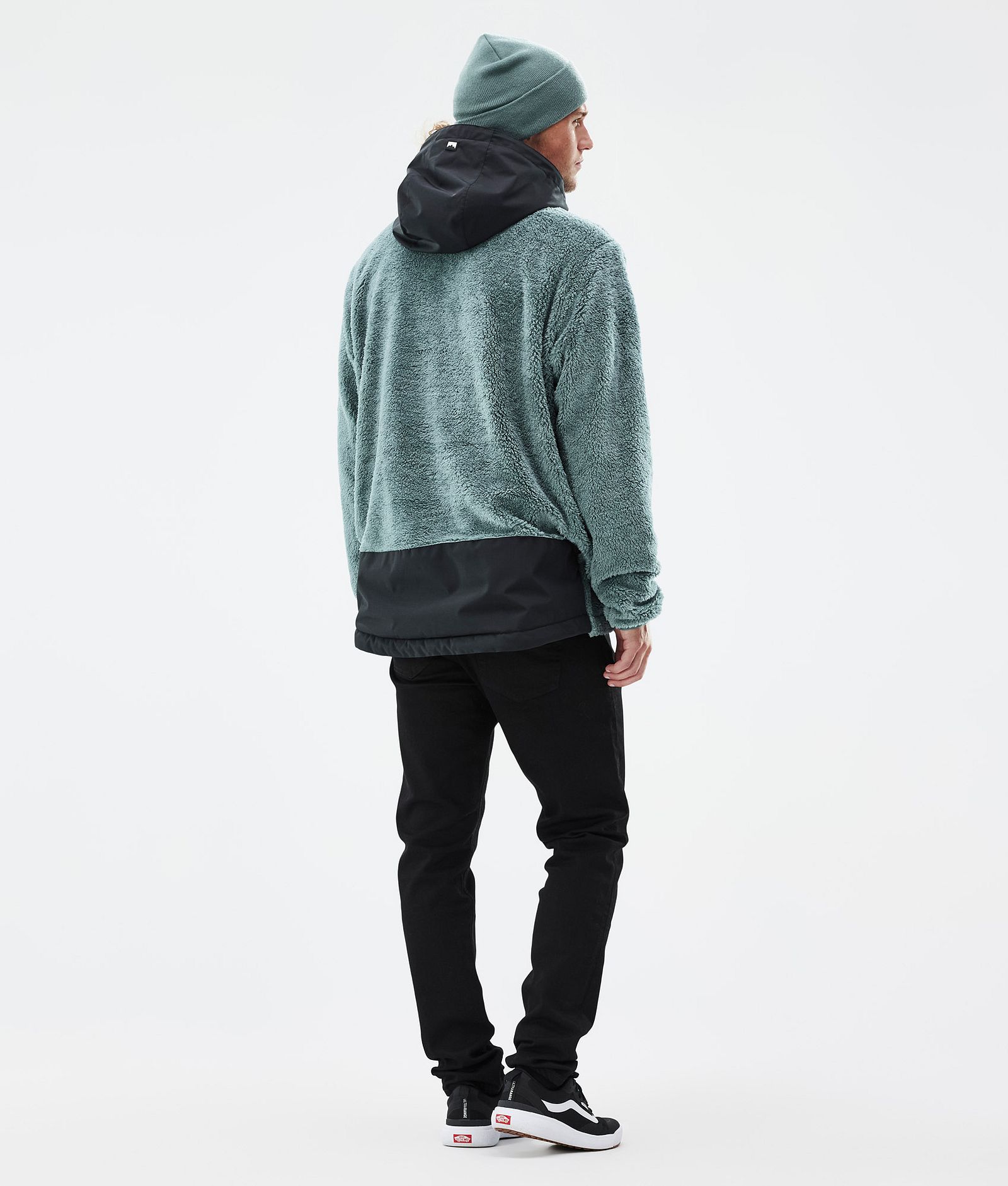 Lima Fleece Hoodie Heren Atlantic/Black, Afbeelding 4 van 8