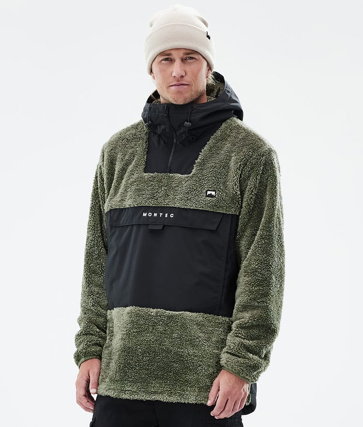 Lima Fleece Hoodie Herren Greenish/Black, Bild 1 von 8