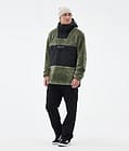 Lima Fleece Hoodie Herren Greenish/Black, Bild 3 von 8