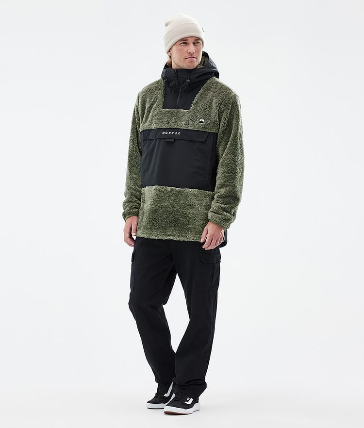 Lima Fleece Hoodie Herren Greenish/Black, Bild 3 von 8