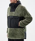 Lima Fleece Hoodie Herren Greenish/Black, Bild 7 von 8