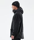 Lima Fleecová Mikina s Kapucí Pánské Black/Black, Obrázek 5 z 8