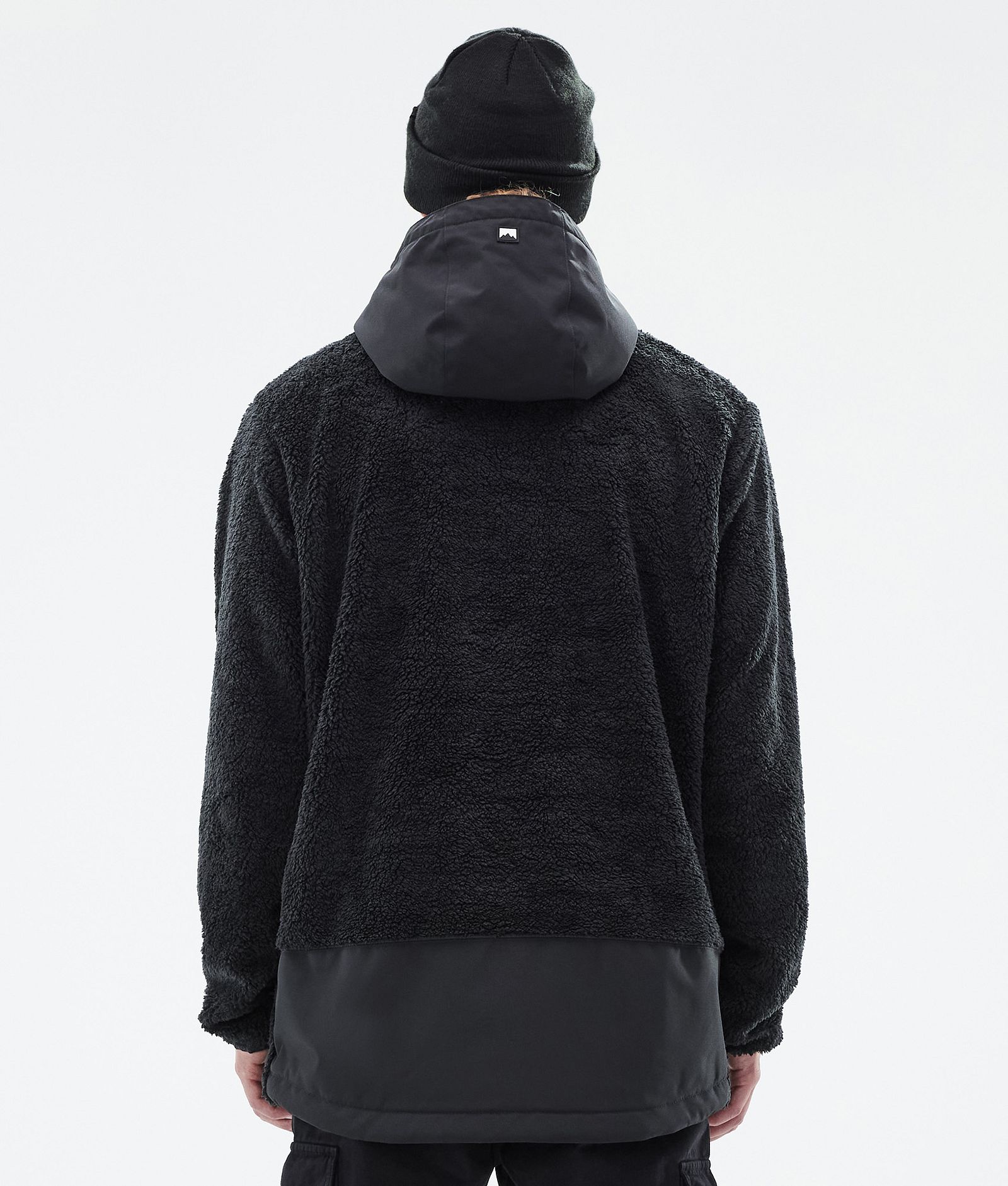 Lima Fleecová Mikina s Kapucí Pánské Black/Black, Obrázek 6 z 8