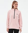Echo W Fleecetrøje Dame Soft Pink, Billede 1 af 5