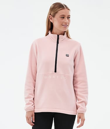 Echo W Fleecetrøje Dame Soft Pink
