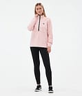 Echo W Fleecetrøje Dame Soft Pink, Billede 3 af 5