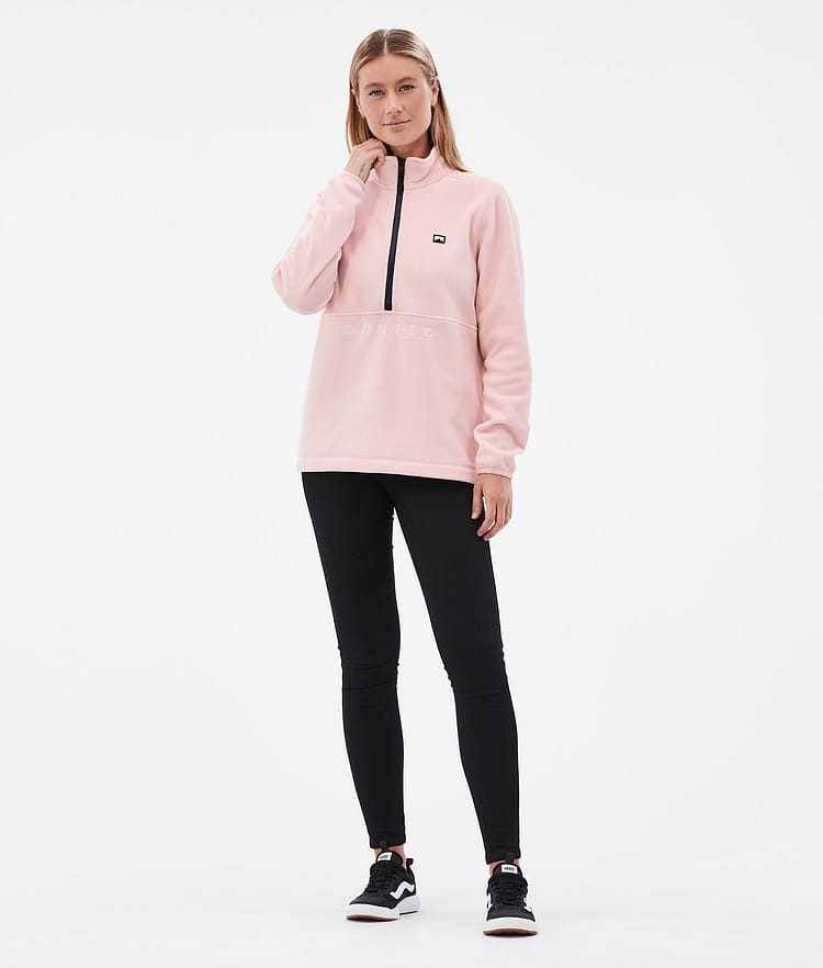 Echo W Fleecetrøje Dame Soft Pink, Billede 3 af 5