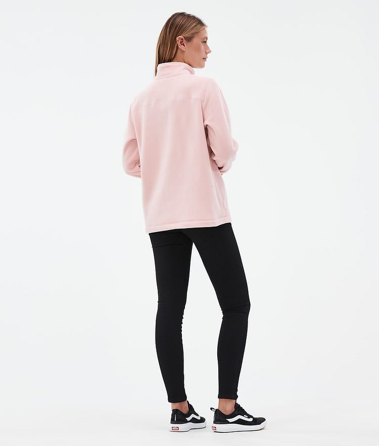 Echo W Fleecetrøje Dame Soft Pink, Billede 4 af 5