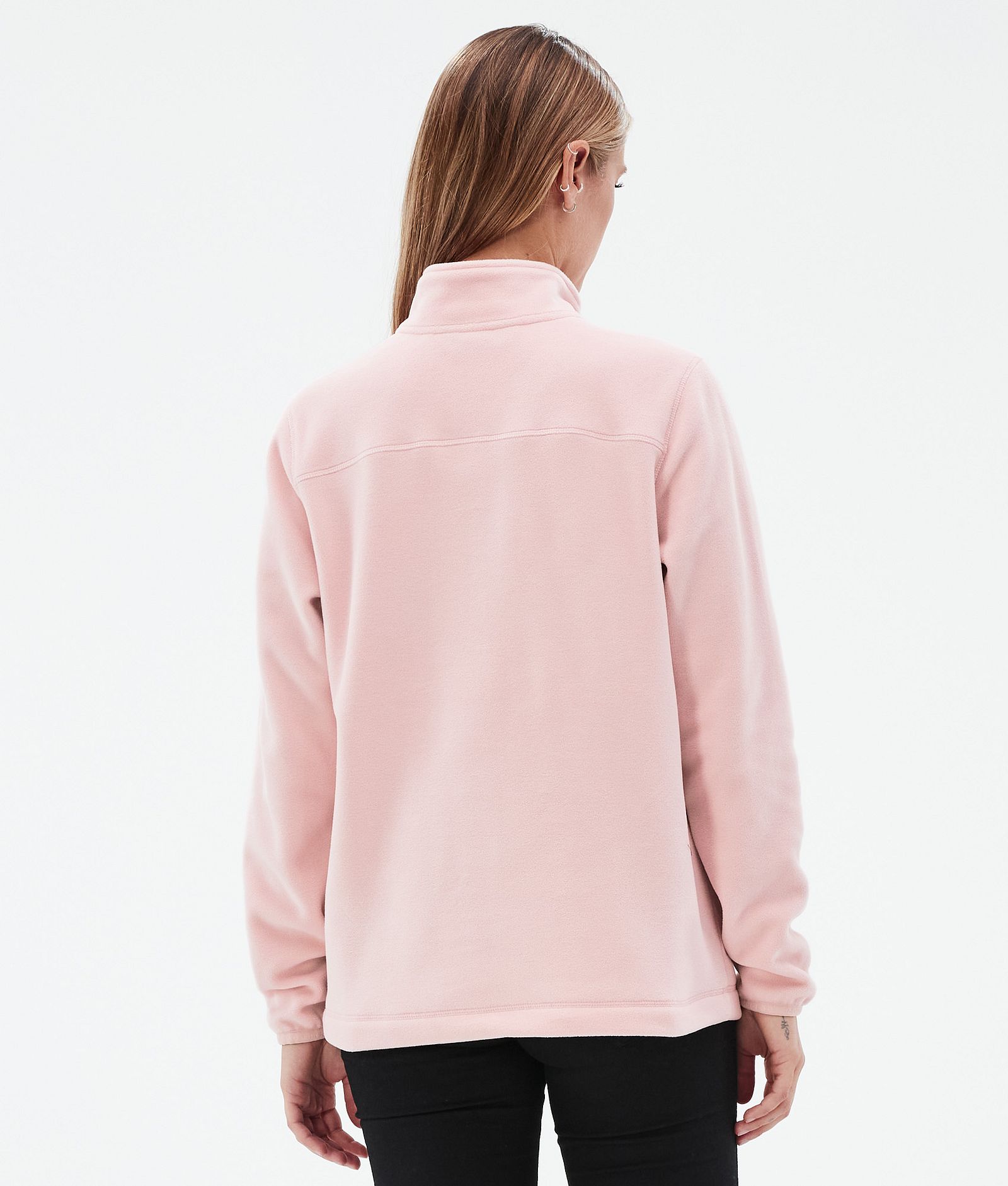 Echo W Fleecetrøje Dame Soft Pink, Billede 5 af 5