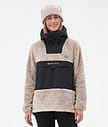 Lima W Polar con Capucha Mujer Sand/Black