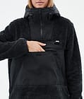 Lima W Fleece Hoodie Women Black/Black, Image 8 of 8