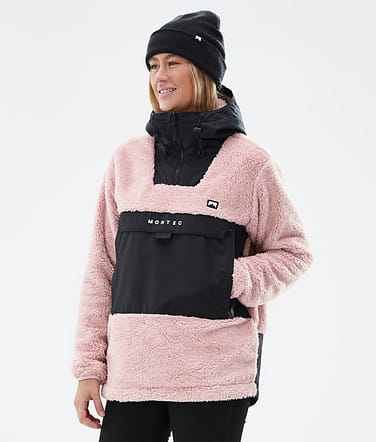 Lima W Pull Polaire Femme Soft Pink/Black