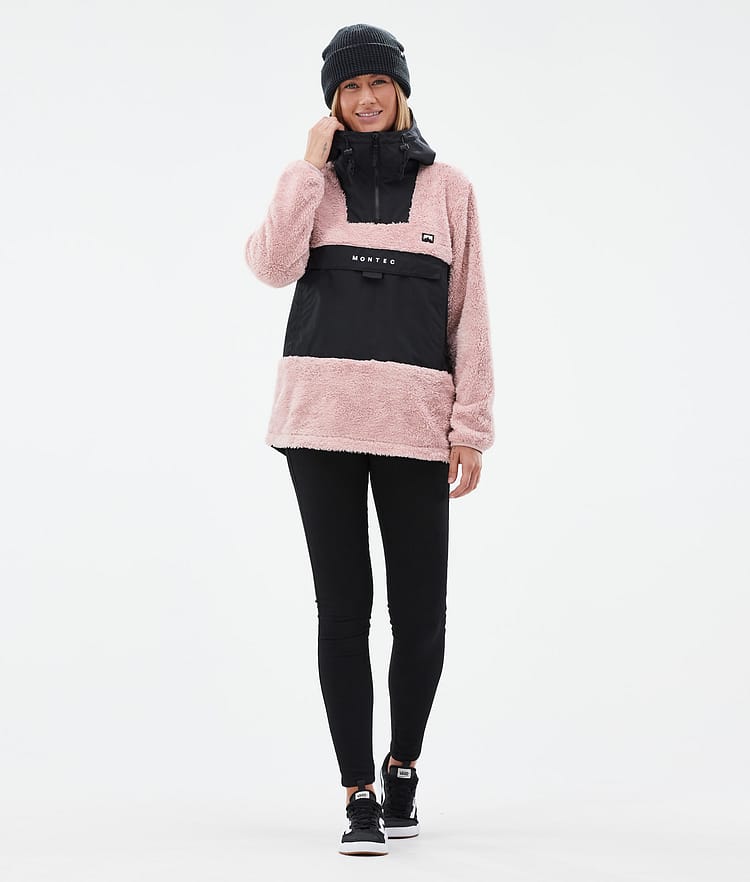 Lima W Polar con Capucha Mujer Soft Pink/Black, Imagen 3 de 8